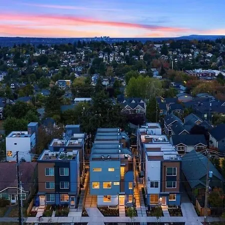New Modern Nordic Style Home, View, Rooftop Deck